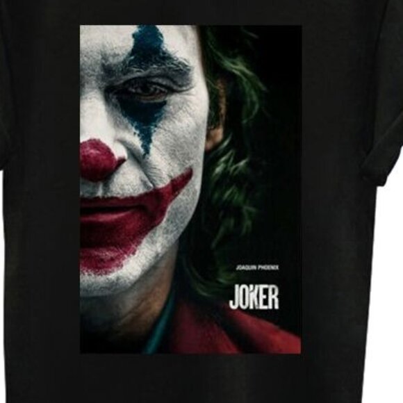 Joker Joaquin Phoenix Poster T Shirt Retro Movie Graphic Fan Gift Vintage Meme - Picture 2 of 5